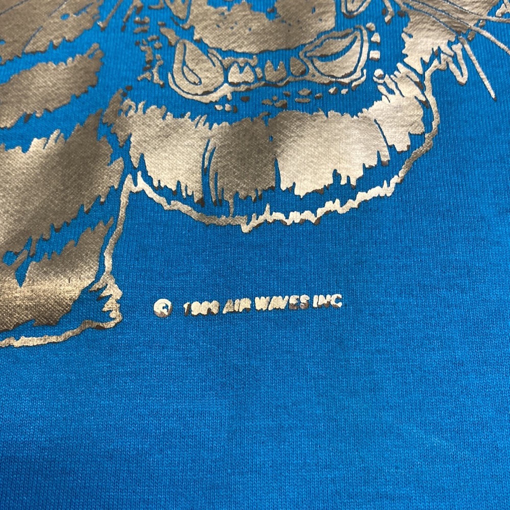 Vintage  Tiger BlueT-Shirt Size S - Picture 3 of 10